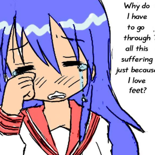i got malware from a png of konata's feet