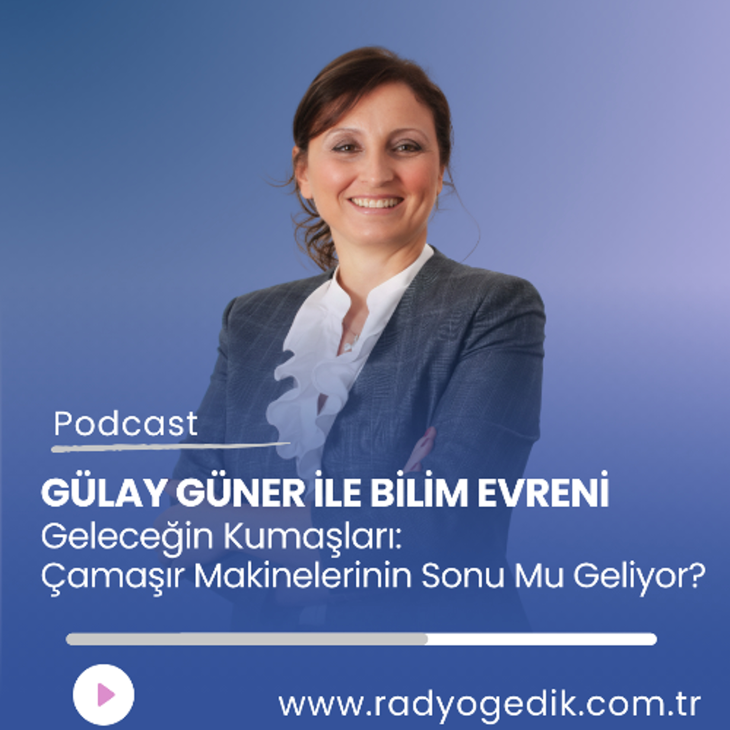 GÜLAY GÜNER İLE BİLİM EVRENİ - Geleceğin Kumaşları: Çamaşır Makinelerinin Sonu Mu Geliyor? episode artwork