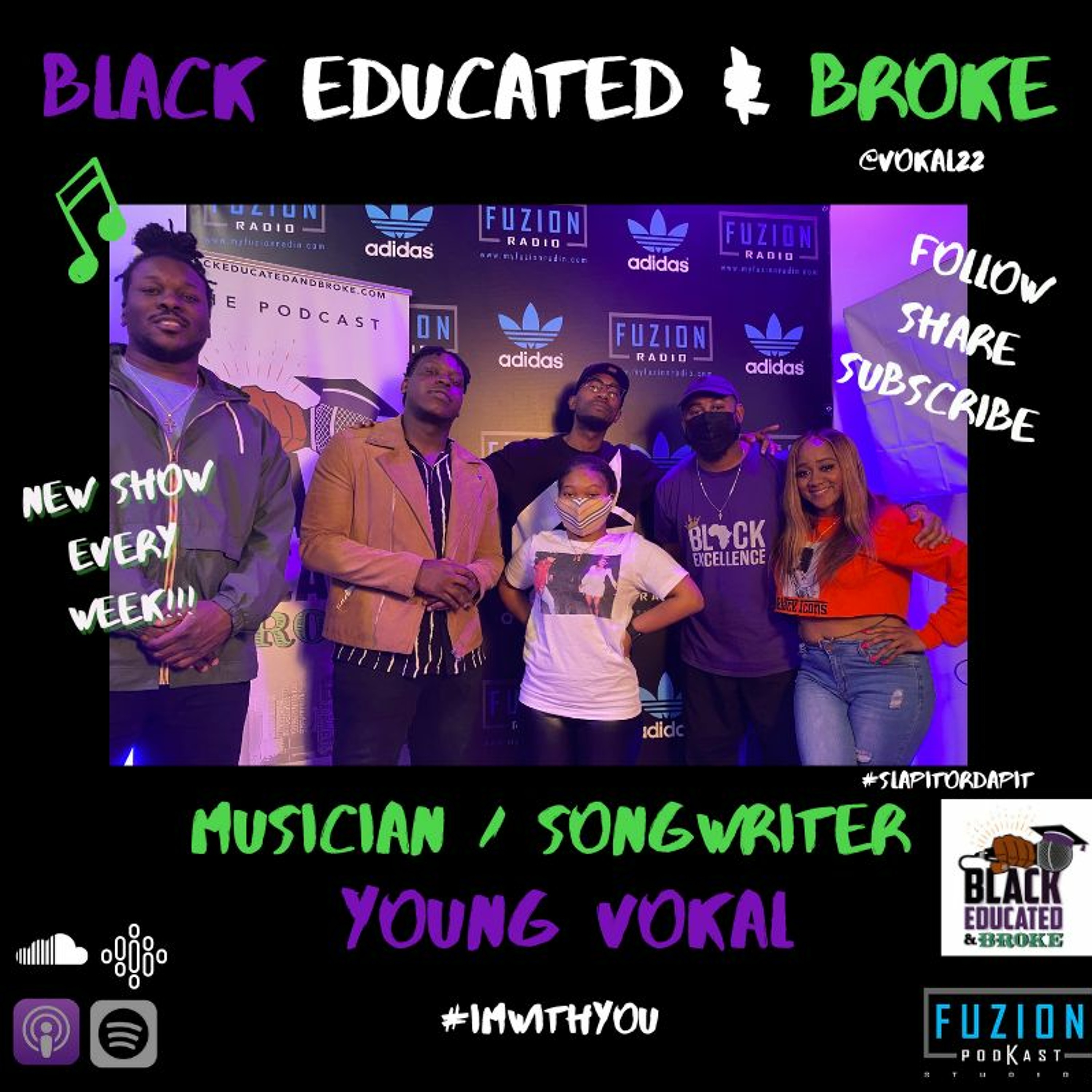 BEB Szn3 Eps 36: Slap it or Dap It w/ Young Vokal | Black History Trivia episode artwork