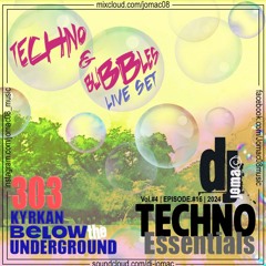 TECHNO ESSENTIALS | Vol.#4 | EPISODE.#16 |Live Mix from Techno & Bubbles Open Air | 2024