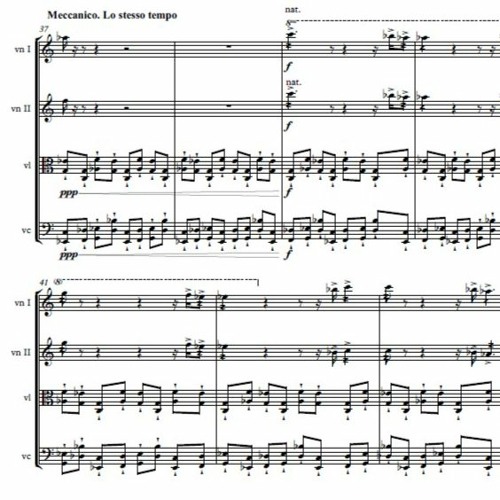 Pawel Strzelecki: 4. Finale [String Quartet No. 7 (2021)].
