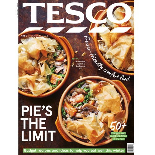 Stream Tesco magazine Listen to Tesco Magazine January 2023