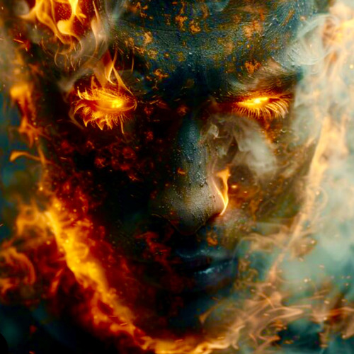 The fire in my eyes
