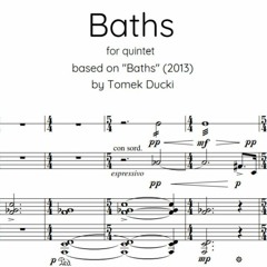 Baths | for quintet (2022)