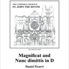 Magnificat and Nunc dimittis in D by Daniel Ficarri