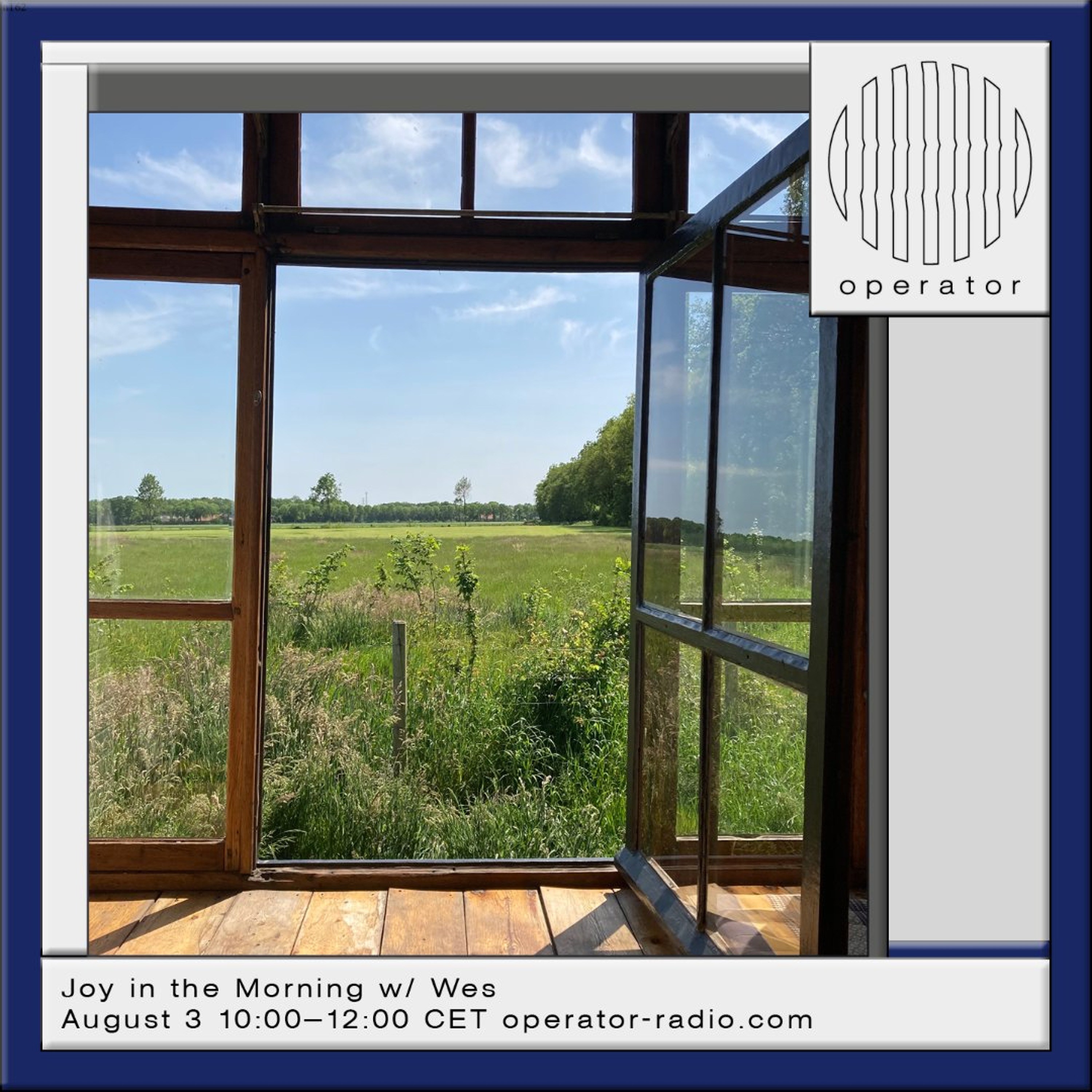 Joy in the Morning w/ Wes - 3rd August 2026 episode artwork