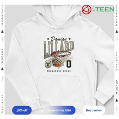 Damian Lillard #0 Milwaukee Bucks basketball vintage shirt