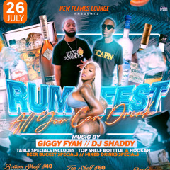 DJ SHADDY X GIGGY FIYAH - Rum Fest 26th July 2025 Live Audio