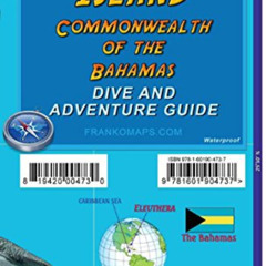 free PDF 📋 Eleuthera Island Bahamas Dive & Adventure Map Franko Maps by  Franko Maps