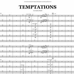 TEMPTATIONS, for Fanfare Orchestra (2020)