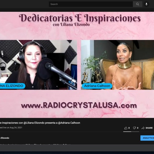 Liliana Elizondo Presenta A Adriana Calhoon