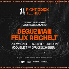 Felix Reichelt Dj Set 11 Jahre Richtig Dick Techno Fusion Club Münster Keller