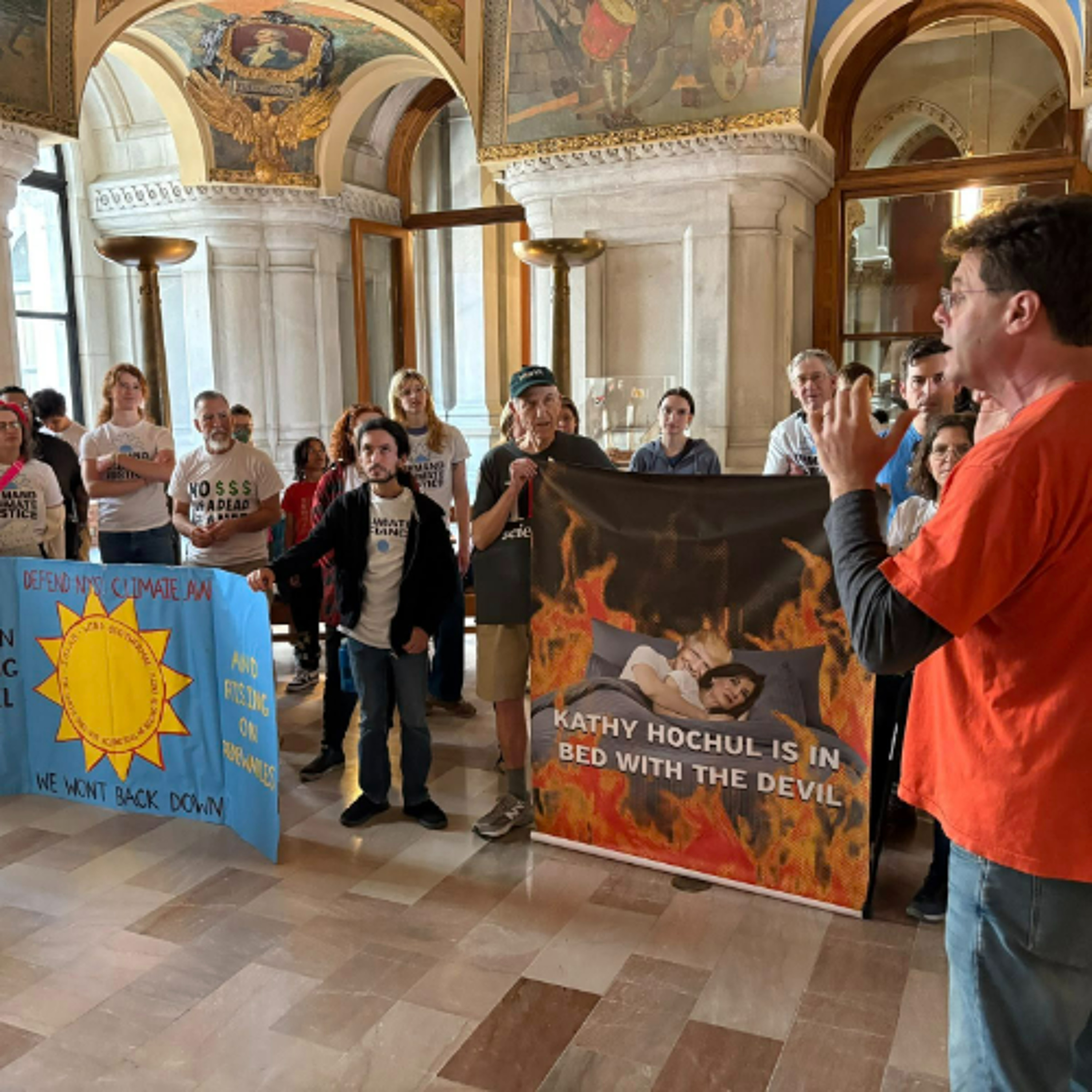 Climate Activists Arrested Protesting Climate Budget Deal episode artwork