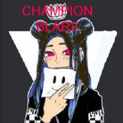 BLARE and burnboy - CHAMPION (lyric video)
