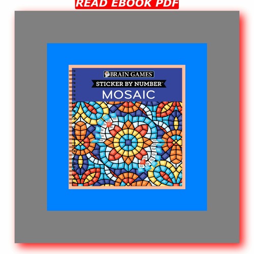 Stream READDOWNLOAD=+ Brain Games Sticker by Number Mosaic (20