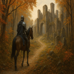 Me And My Horse In The Forest Of Ruins