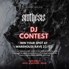 SINTHESIS X BSLS | 22.03 Kraków | Contest DJ Set by PALUTHA