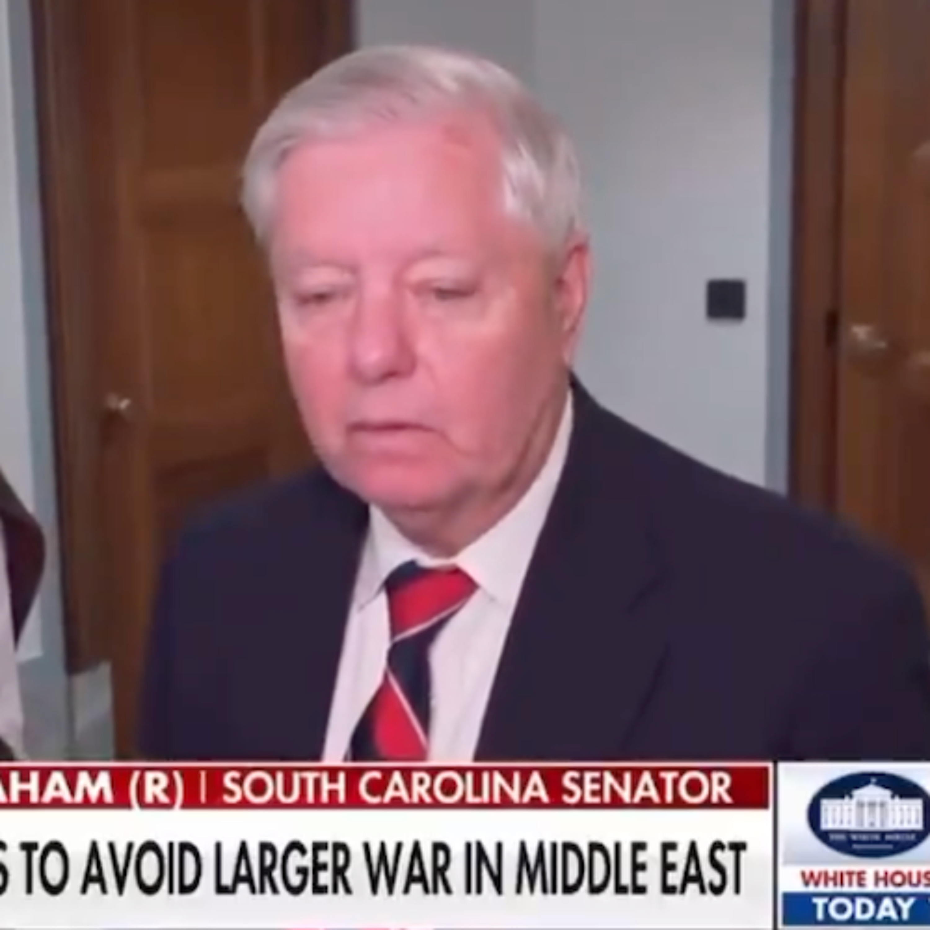Encouraging News: Lindsey Graham Looks HEARTBROKEN About Iran