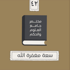 ٥٤- سعة مغفرة الله - مختصر جامع العلوم والحكم - الحديث الثاني والأربعون - شريف علي