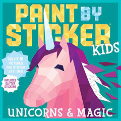 FREE KINDLE 🎯 Paint by Sticker Kids: Unicorns & Magic: Create 10 Pictures One Sticke