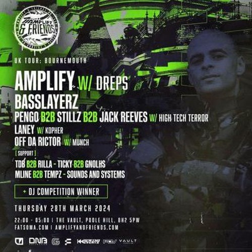 (WINNING)AMPLIFY + FRIENDS TOUR: BOURNEMOUTH COMP ENTRY