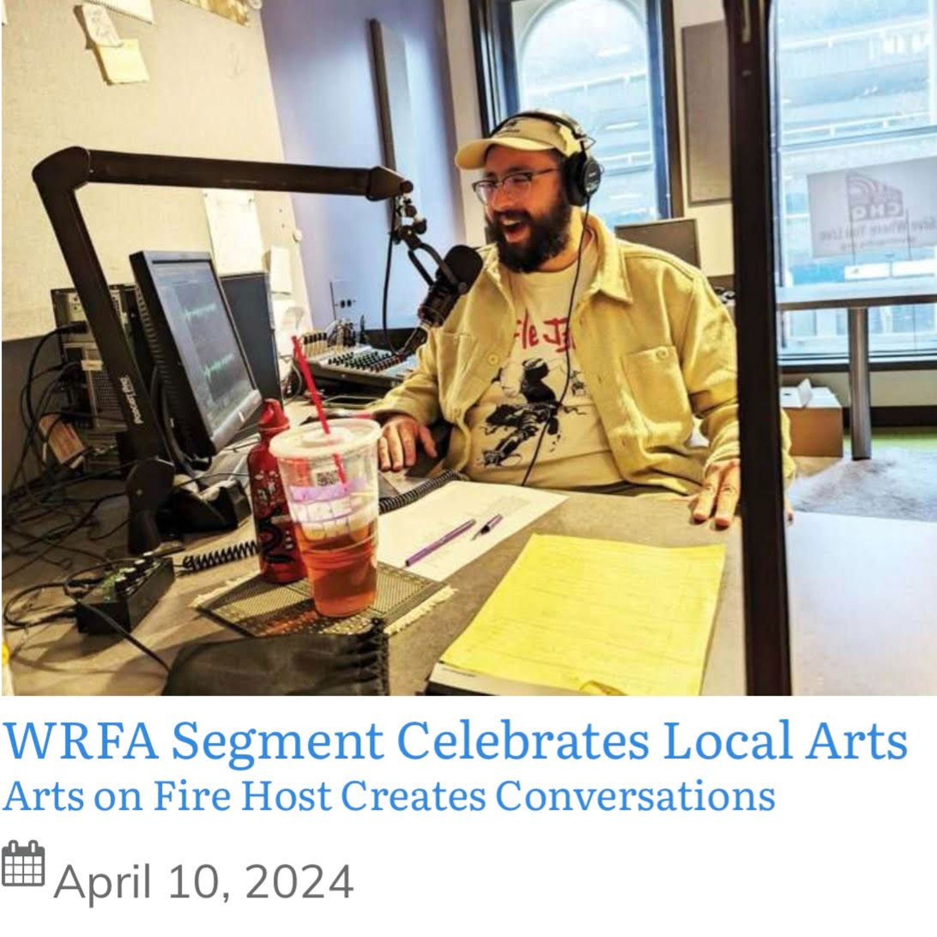 Arts on Fire - Miles Hilton Villager Interview PART TWO - June 28, 2024