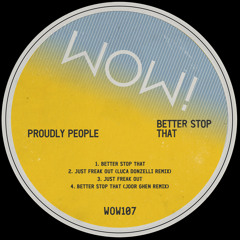 Just Freak Out (Luca Donzelli Remix)