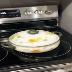 if the top of the pot start spinnin?...