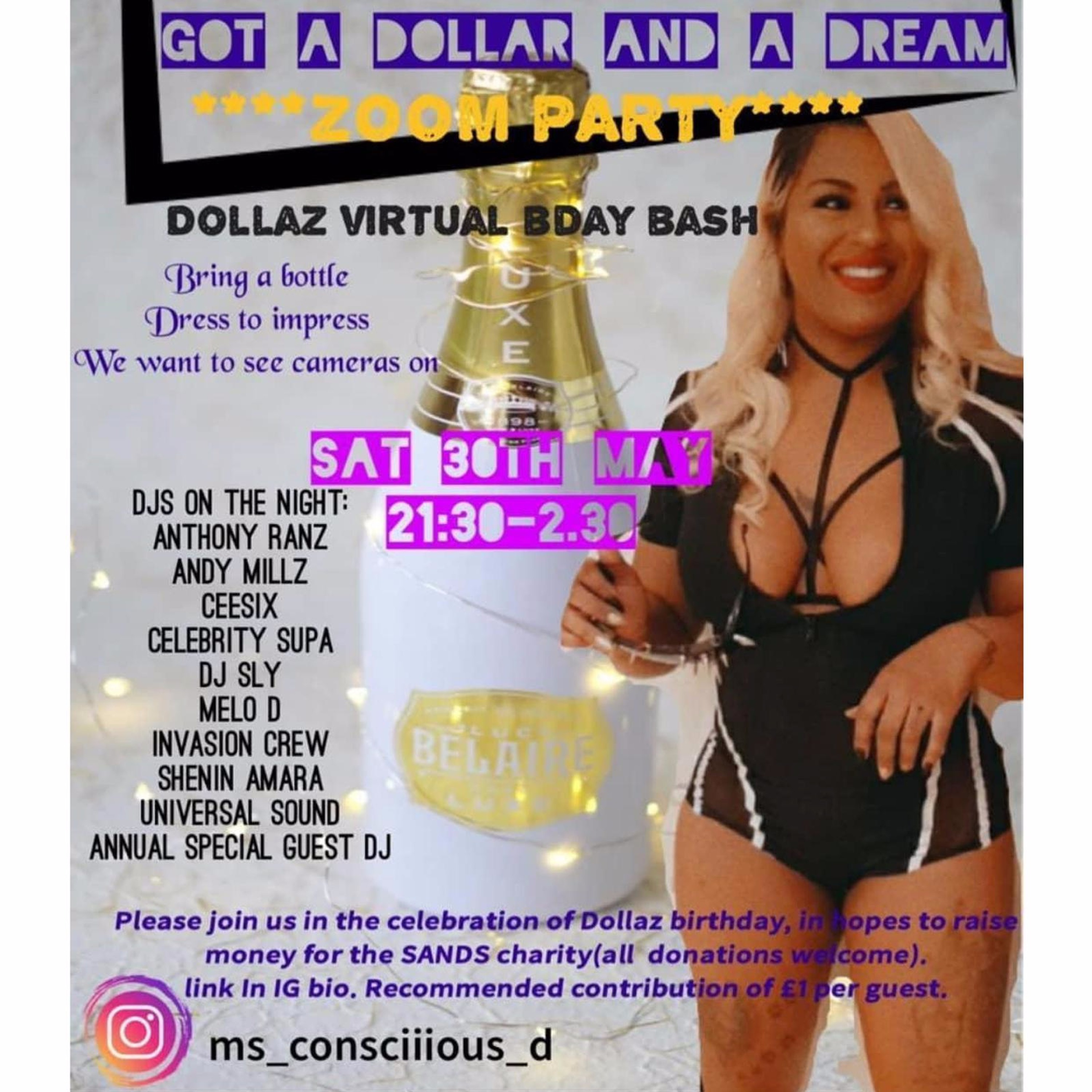 Part 1 Got A Dollar And A Dream Virtual Birthday Bash With Special Guest Djs episode artwork