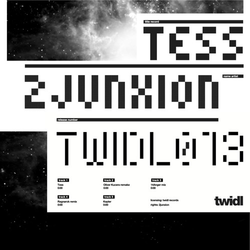 TWIDL013; 2 Junxion - Tess (100 kilo Maarten Remix)