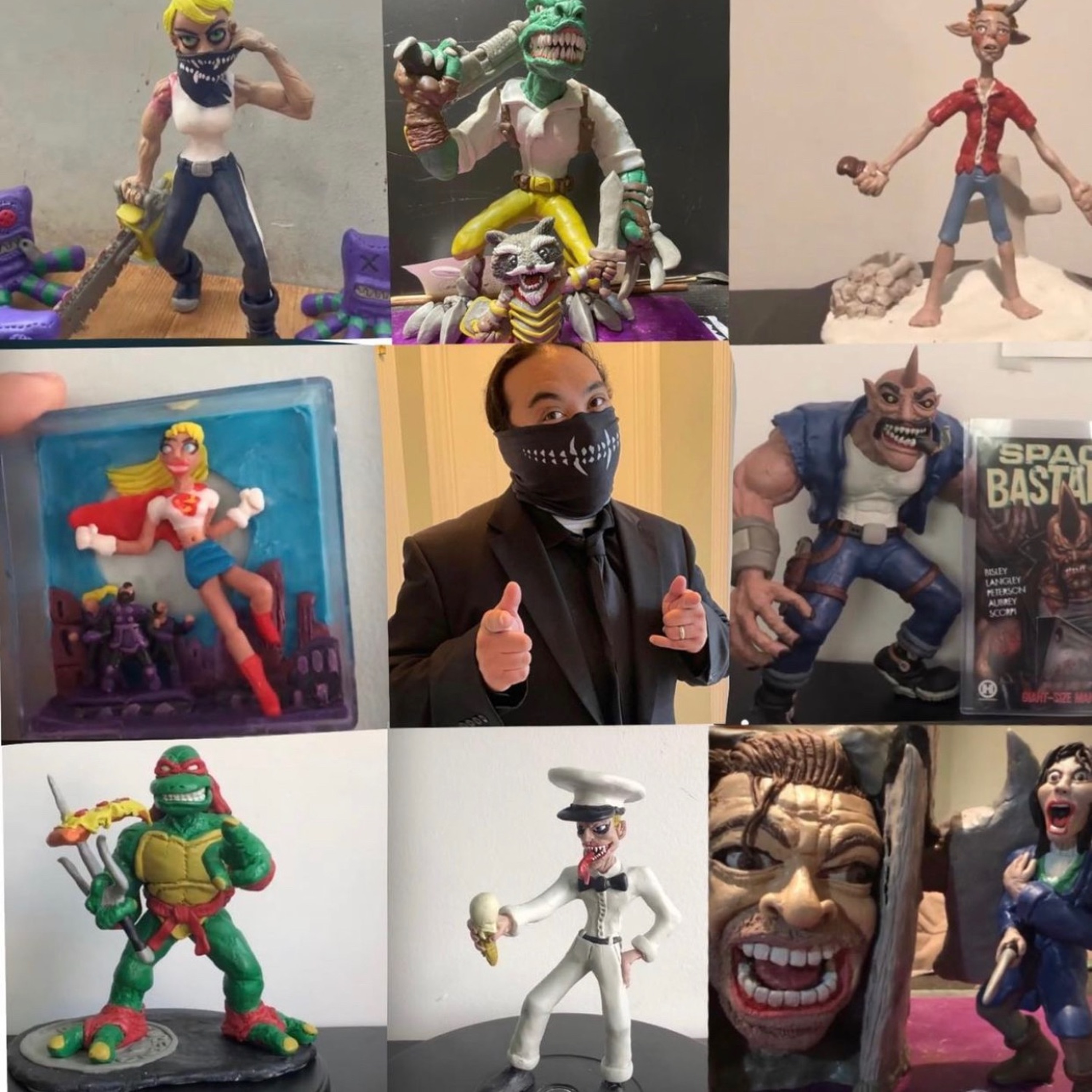 Constructing Comics - Episode 264 - An Interview with Shadow Rabbit Clay Guy episode artwork