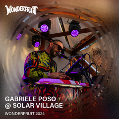 Gabriele Poso — Solar Village — Wonderfruit 2024