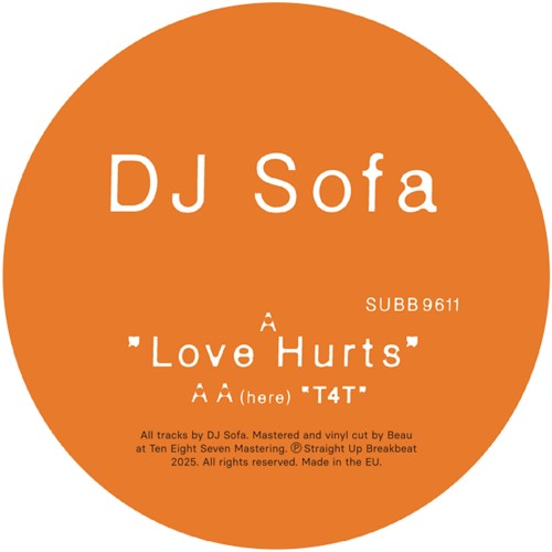 DJ Sofa - T4T / Love Hurts [SUBB9611]