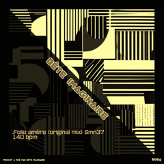 folie amère (original mix) - Bête imaginaire FREE DOWNLOAD