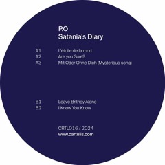 Premiere: B1 - P.O - Leave Britney Alone [CRTL016]