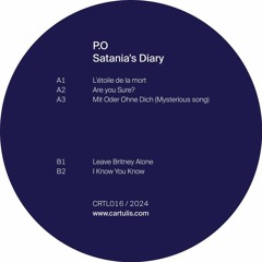 Premiere: B1 - P.O - Leave Britney Alone [CRTL016]