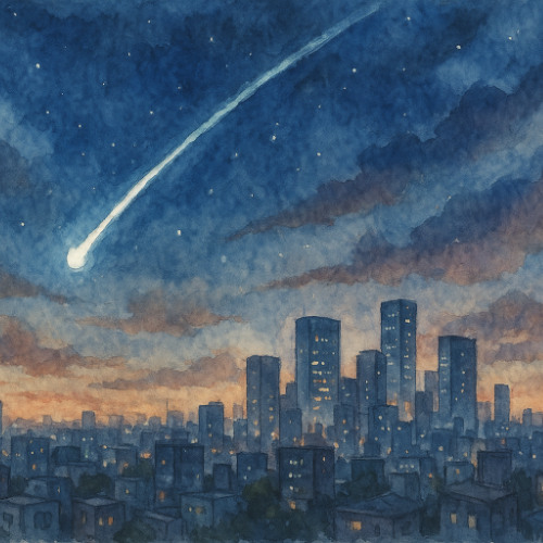 台北的流星不墜地