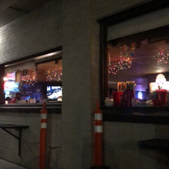 space race outside the pizza place