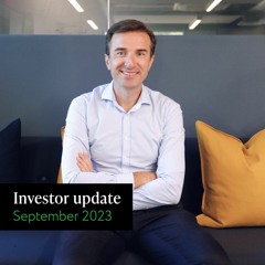Nutmeg investor update | September 2023