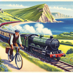 K G G - Steam Train & Bicycle