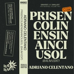 FREE DOWNLOAD! Adriano Celentano - Prisencolinensinainciusol (Baum edit)