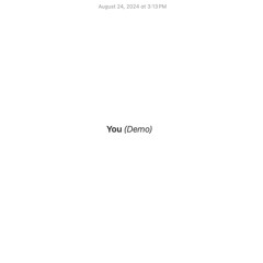You (Demo)