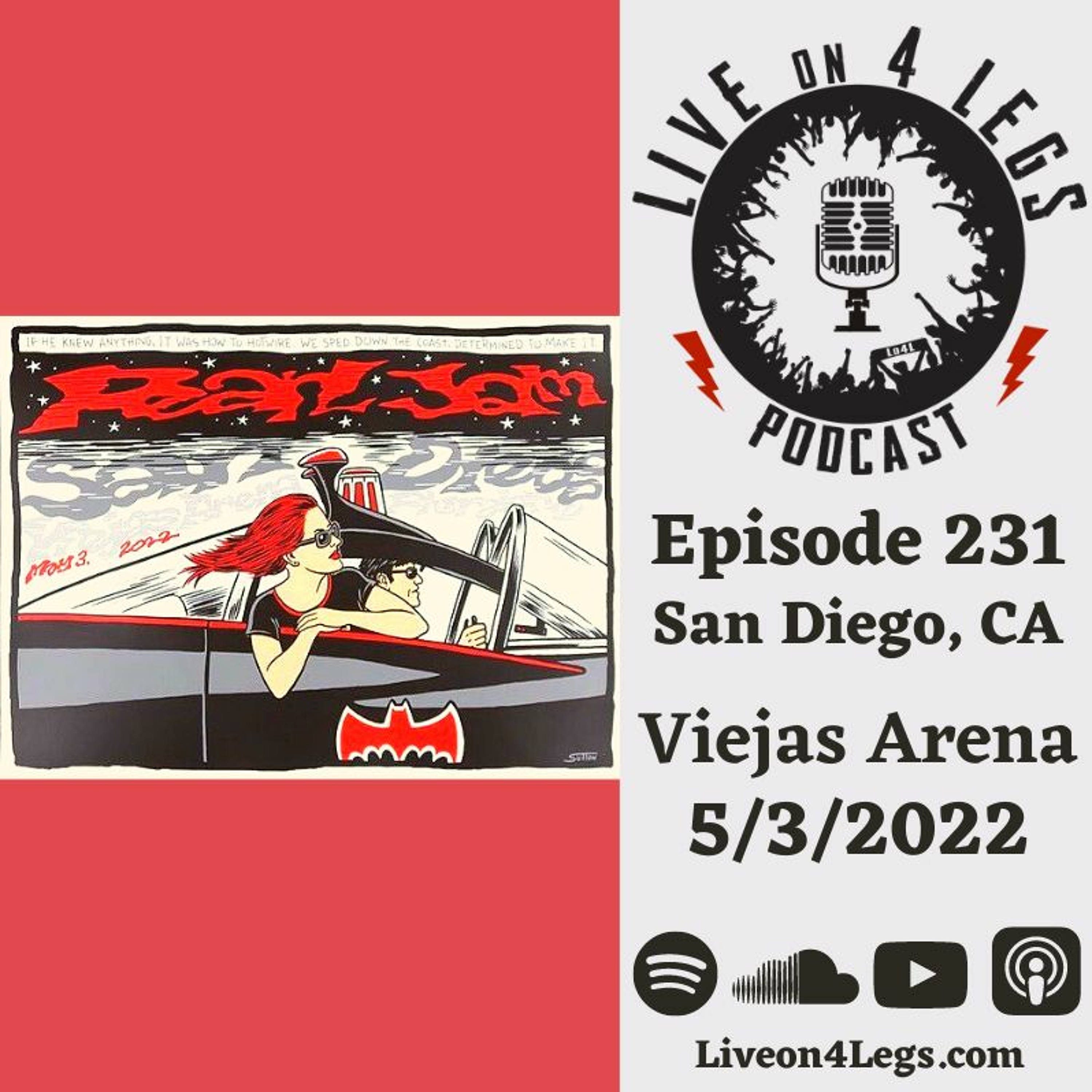 Live On 4 Legs: Pearl Jam Podcast
