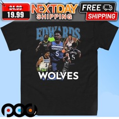 Timberwolves Anthony Edwards Wolves 5 Shirt