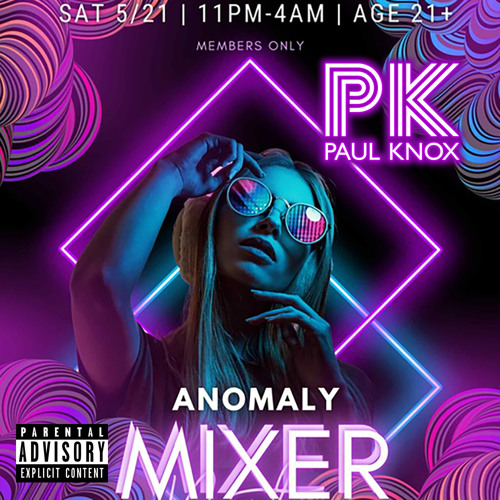 LIVE @ Anomaly in Minneapolis May 21, 2022 - Paul Knox