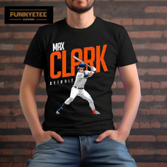 Max Clark Detroit Tigers Baseball Player Shirt
