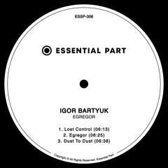 igor Bartyuk - Dust To Dust