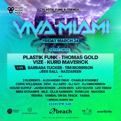 Miami Music Week 2023. Plastik Funk & Friends Presents.
