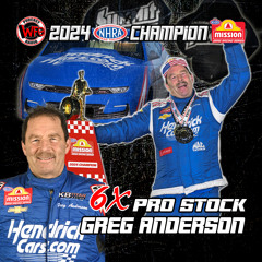 Greg Anderson - 2024 NHRA Mission Foods Pro Stock World Champion