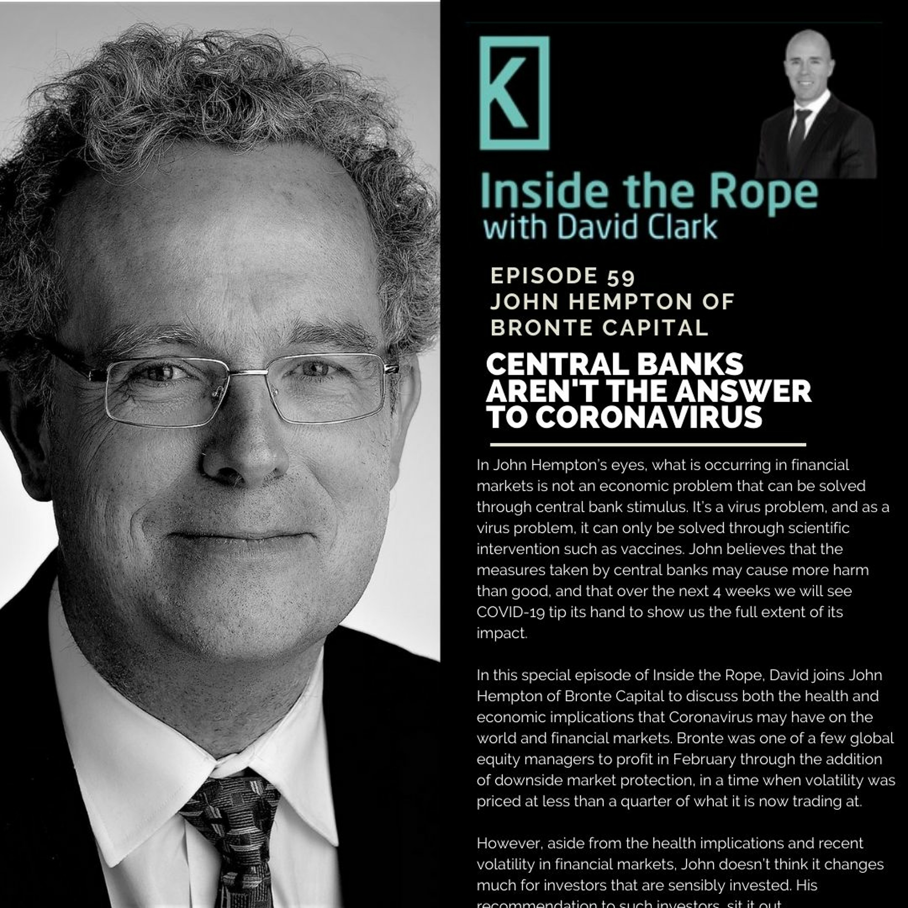 Ep 59: John Hempton - Central Banks aren't the answer to Coronavirus